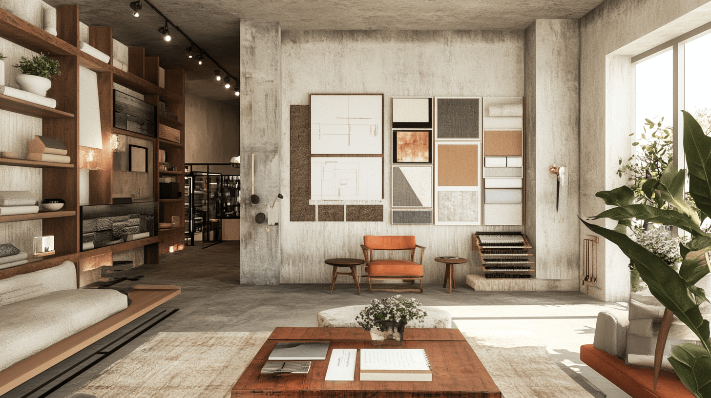 Modern-Interior-Design-Studio-with-Design-Plans-and-Inspiration